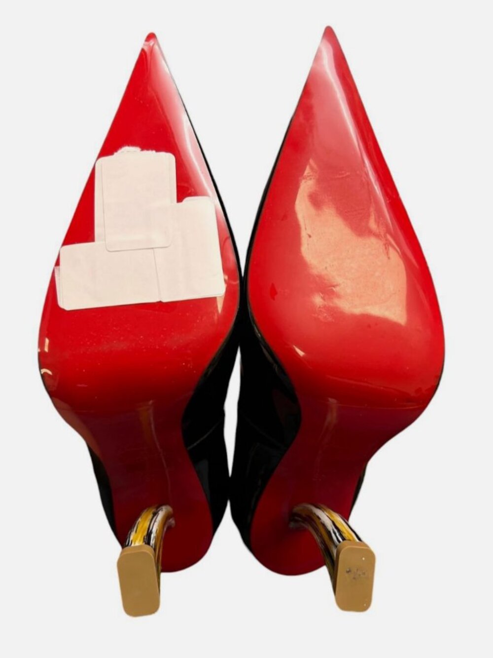 Christian Louboutin Women's Black 100mm Kate Clawmax Pump Heels Shoes Size 37 - Picture 6 of 12